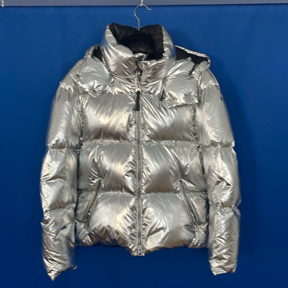 Mackage Men’s Samuel Metallic Down Ski Jacket - Size 38